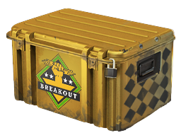 Image of the Operation Breakout Weapon Case from Counter Strike 2