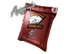 Nimikirjoituskapseli | Virtus.Pro | Atlanta 2017