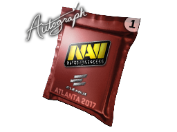 Капсула с автограф | Natus Vincere | Atlanta 2017