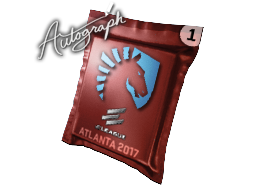 Капсула з автографом | Team Liquid | Атланта 2017