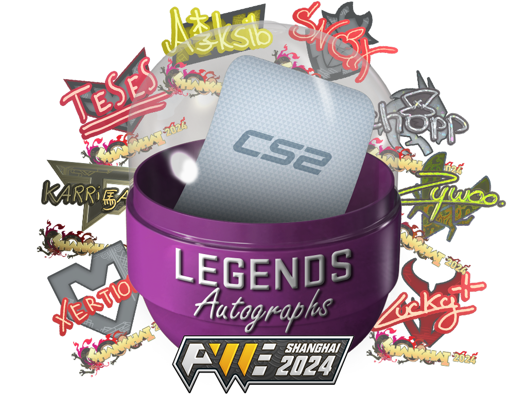 Shanghai 2024 Legends Autograph Capsule