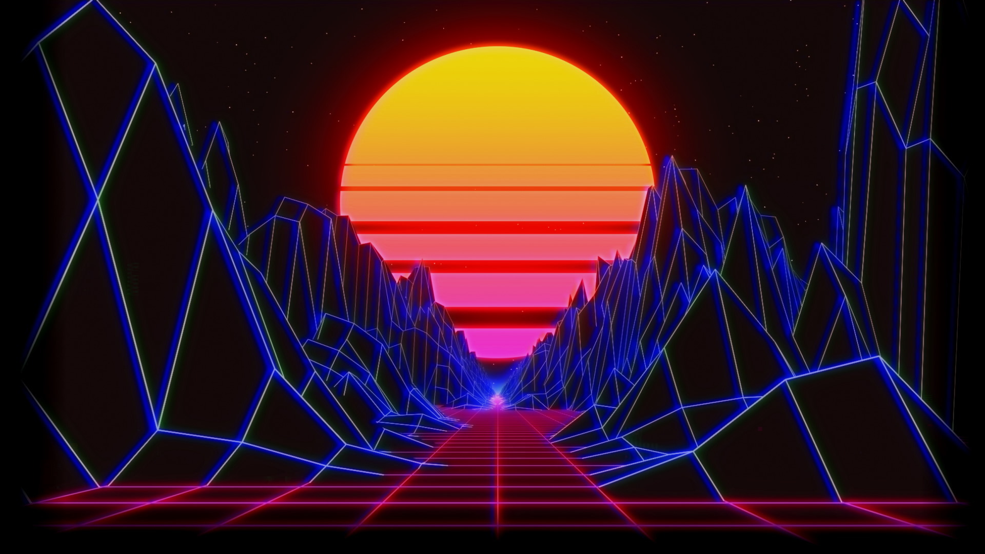 Retro wave фон стим фото 97