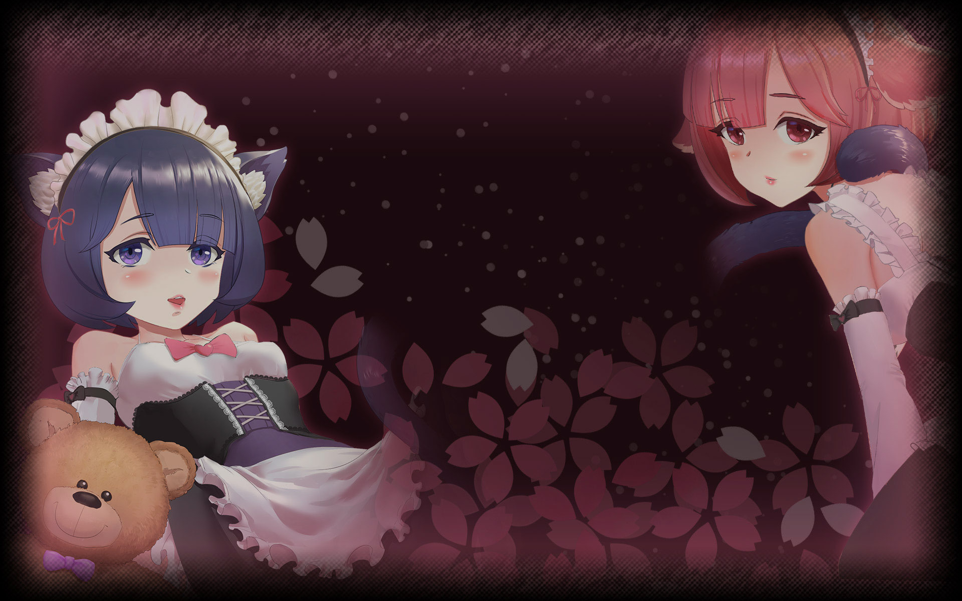 Backgrounds.Gallery | Фон - Miss Neko - MioMio (Profile Background)