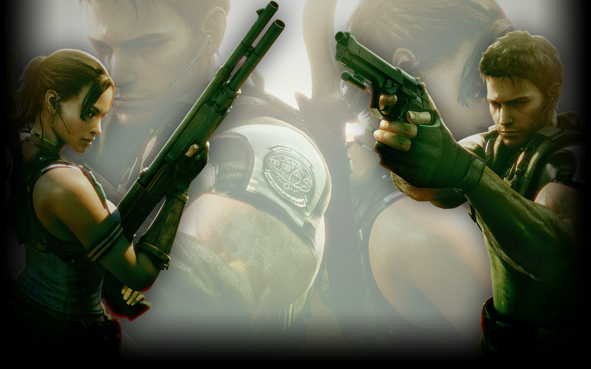 Backgrounds.Gallery | Background - Resident Evil 5 / Biohazard 5 - Guns Out