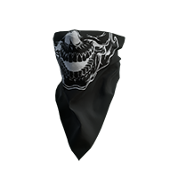 Bandana Skull Black