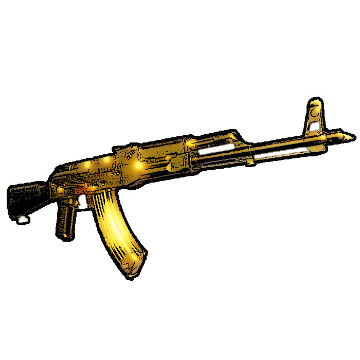 Gold Assault Rifle