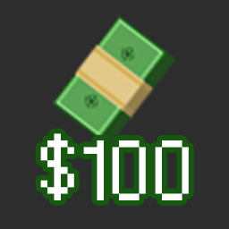 $100