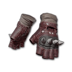  PUBG: BATTLEGROUNDS: Punk Knuckle Gloves (Red) Image