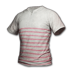 PUBG: BATTLEGROUNDS: Striped T-shirt (Pink) Image