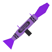 Crayon Rocket Launcher