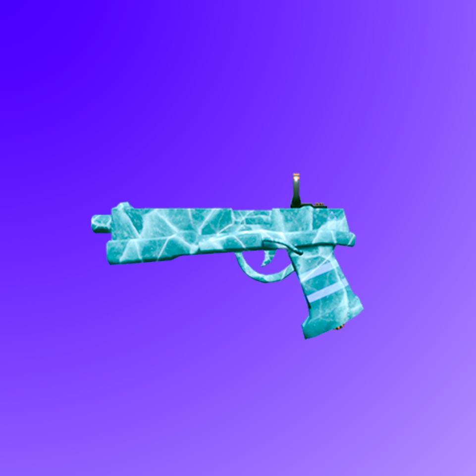 Skin Pistola Gelo