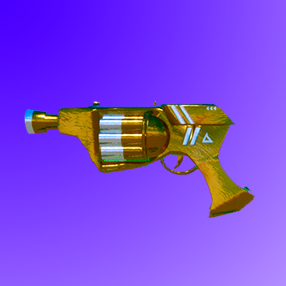 Skin Revolver ouro