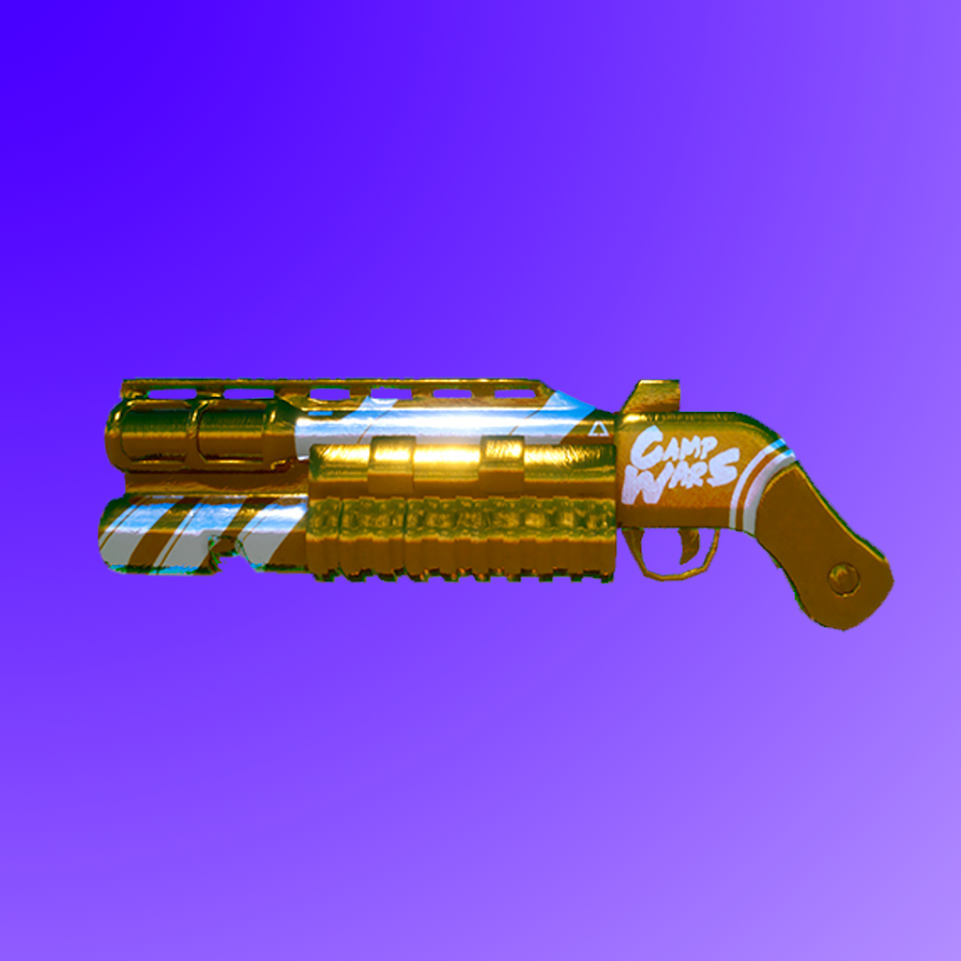 Skin Shotgun ouro