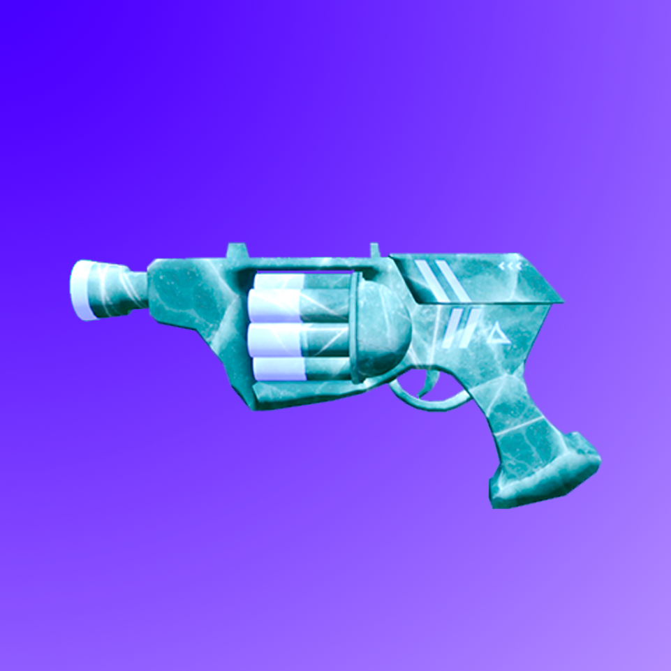 Skin Revolver Gelo