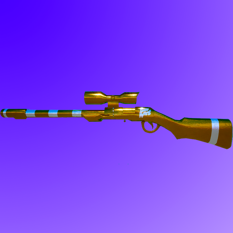 Skin Sniper ouro