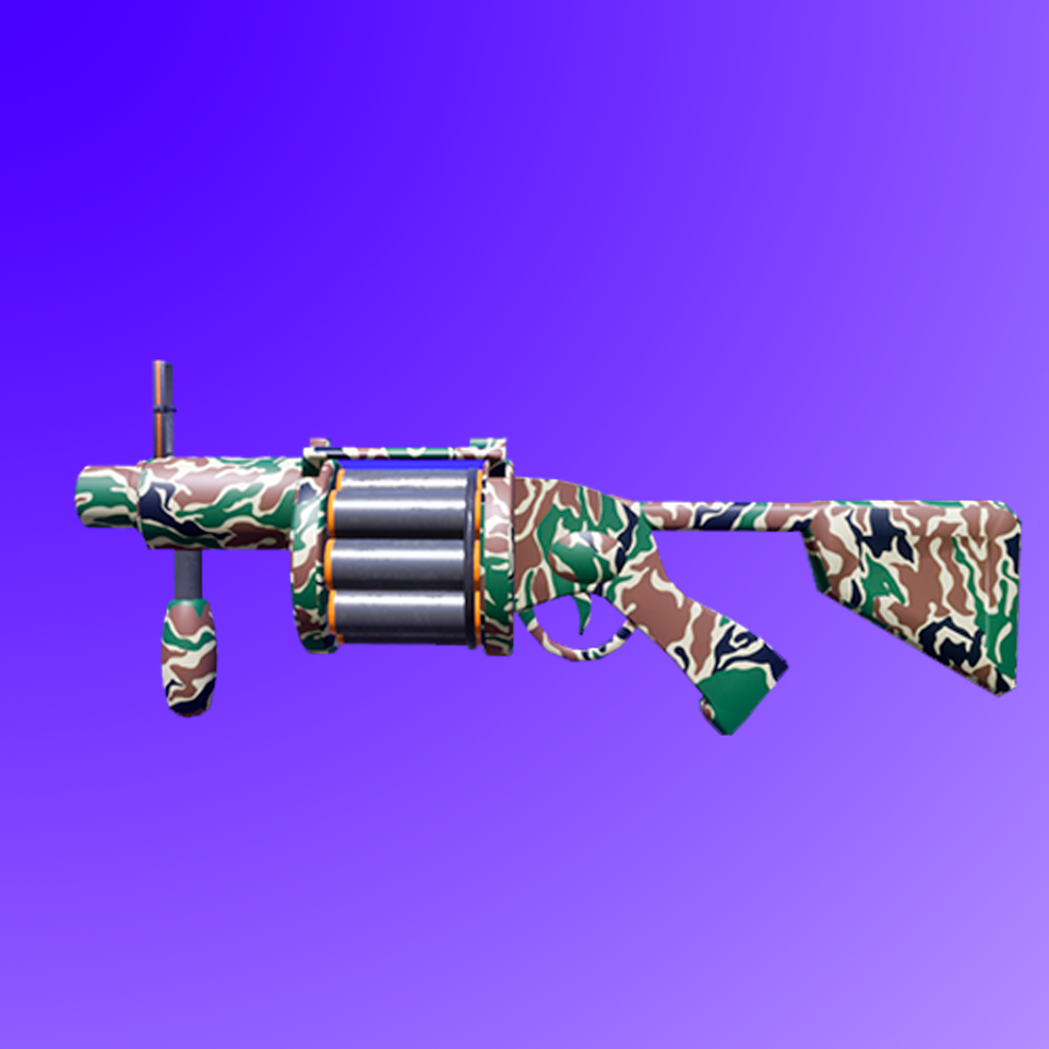 Skin Lança granadas camuflado