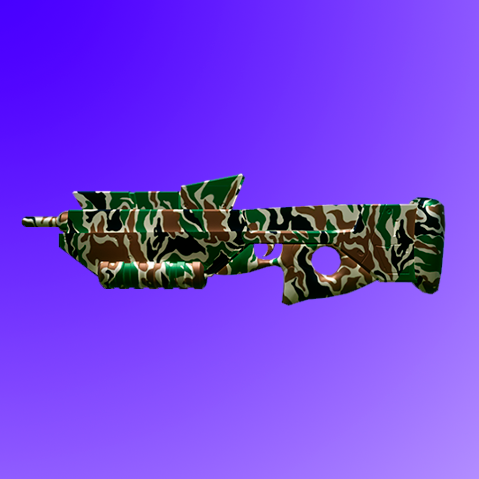 Skin Rifle camuflado