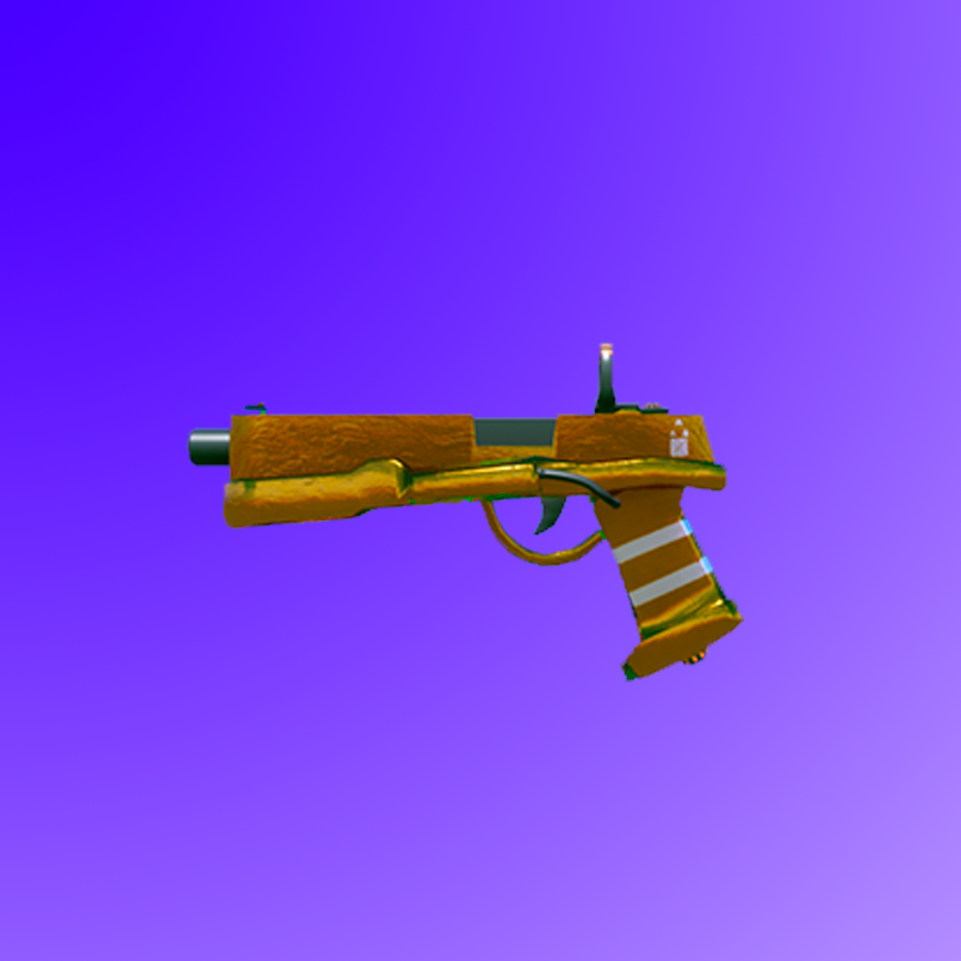 Skin pistola ouro