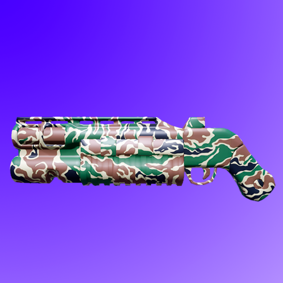 Skin Shotgun camuflado