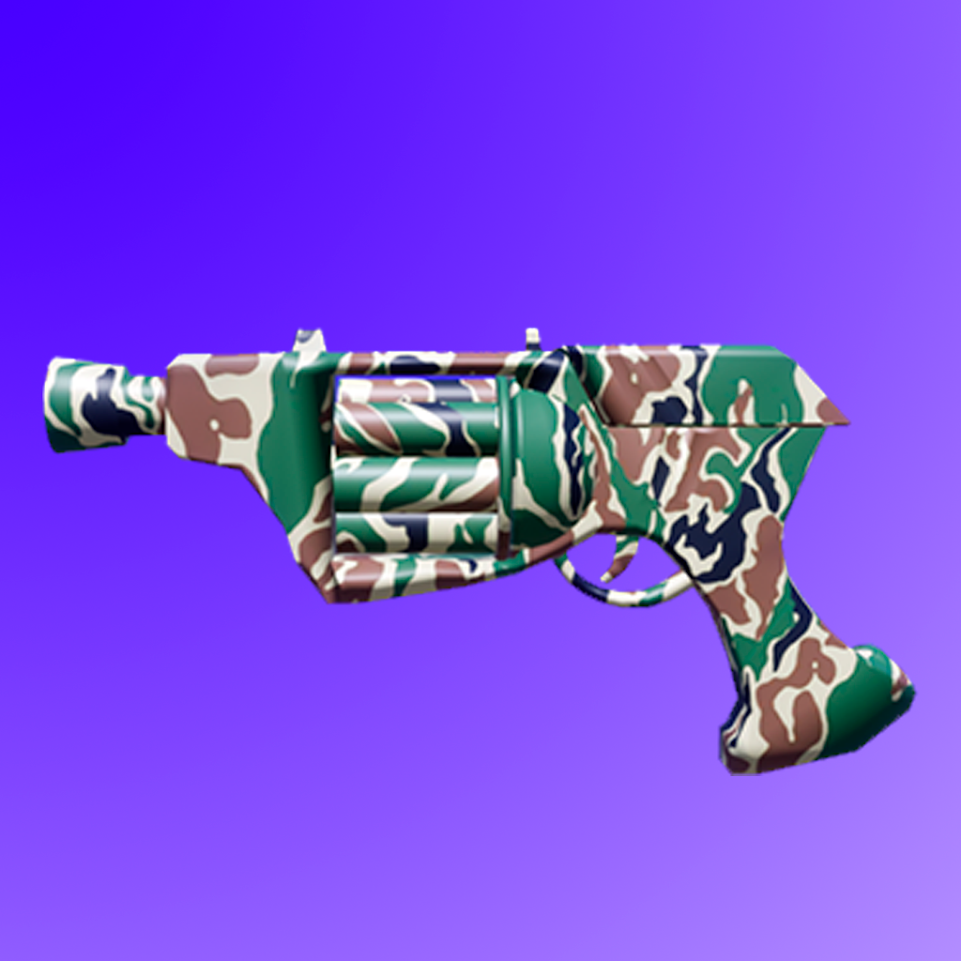 Skin Revolver camuflado