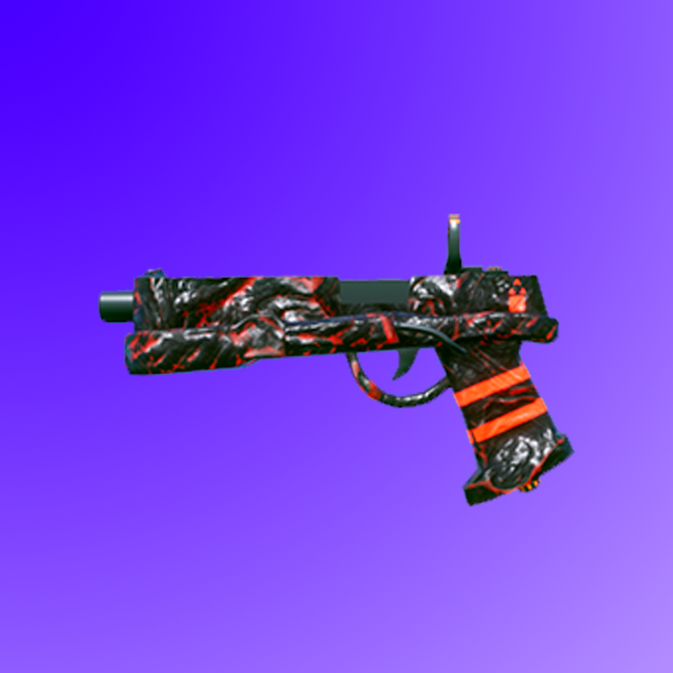 Skin Pistola Lava