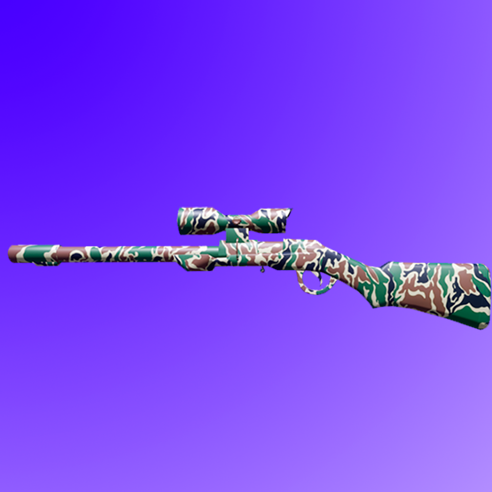 Skin sniper camuflado