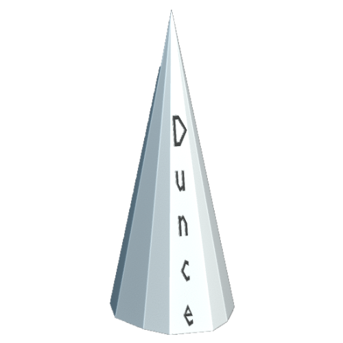 Dunce Cap