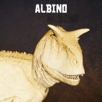 Carnotaurus Albino