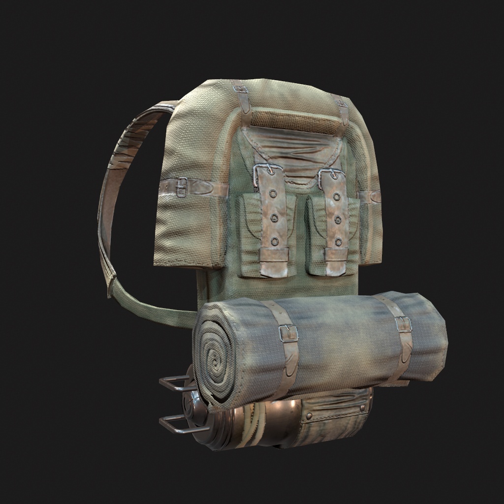 High-quality army backpack