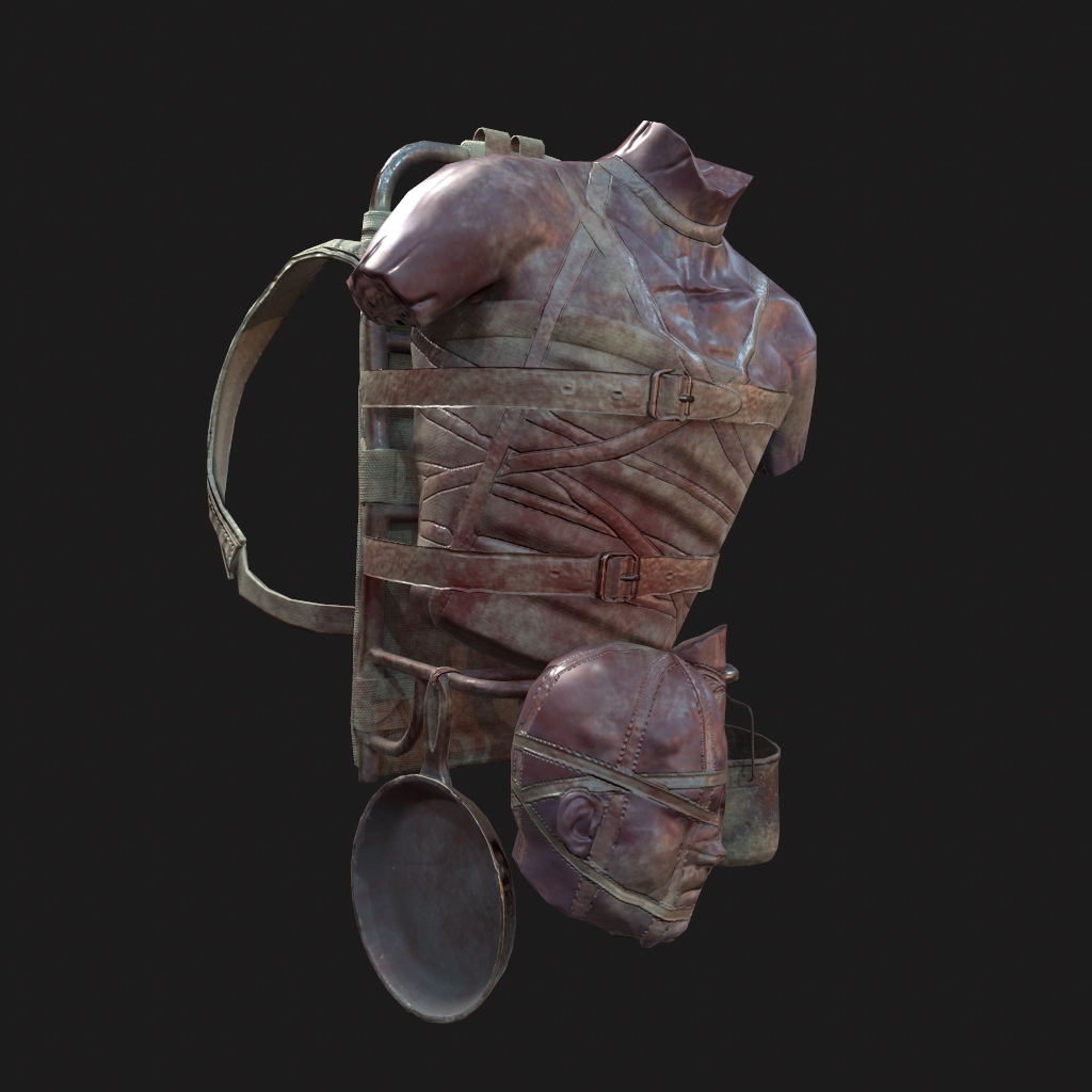 Self-made Corpse Backpack