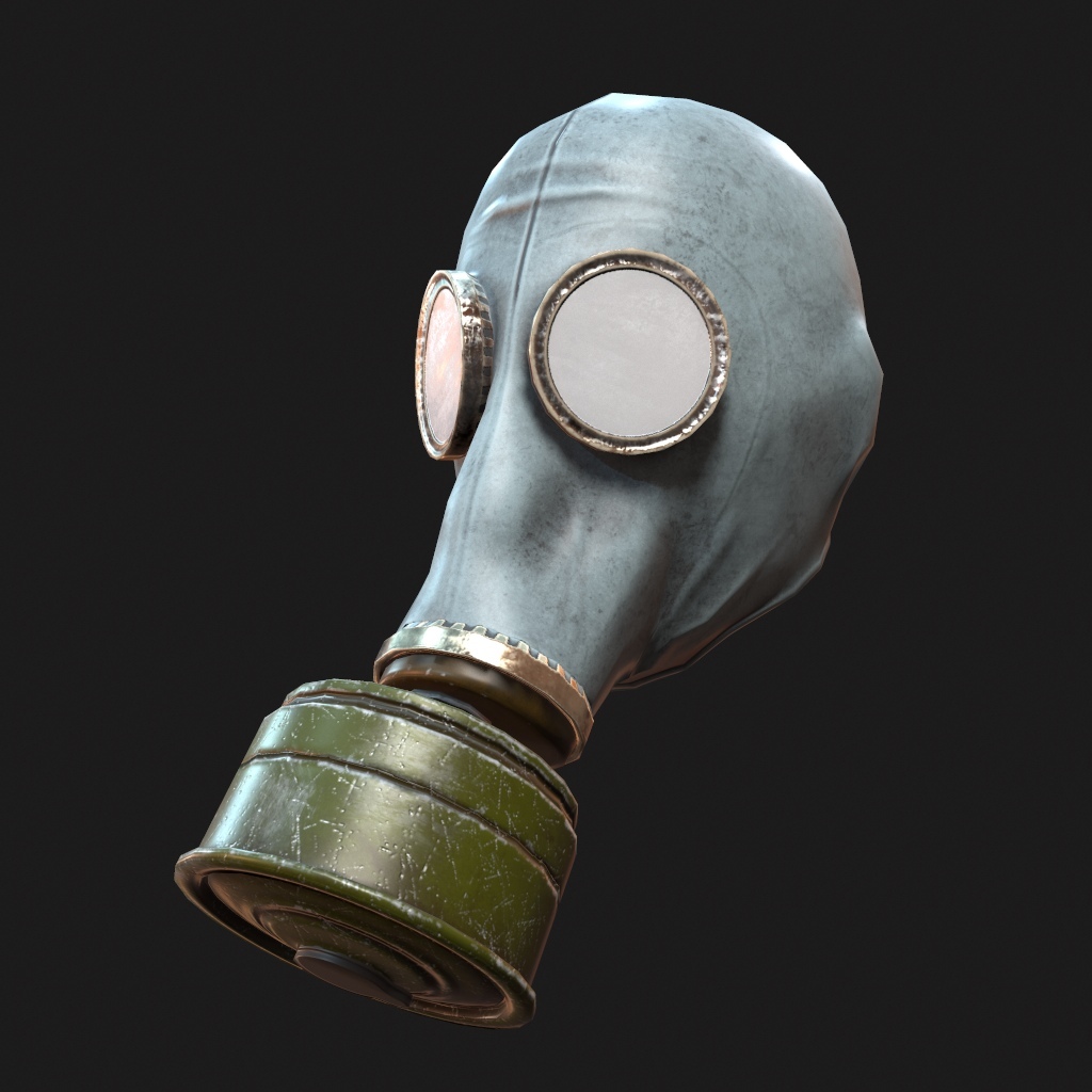 Military gas mask