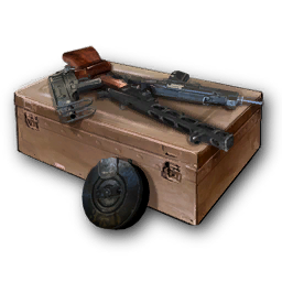 Box for submachine guns