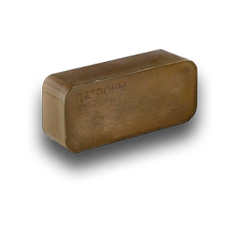 Metallic case of 5.56x45 M995 (Armor-Piercing) rounds