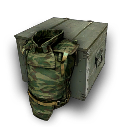 Box with bulletproof jackets