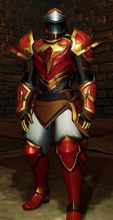 Red Knight Armor Set