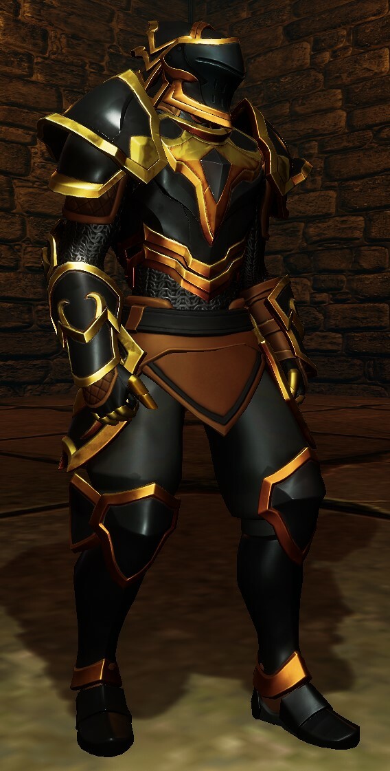 Black Knight Armor Set