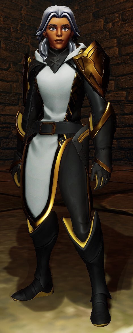 Gold Caster Armor Set