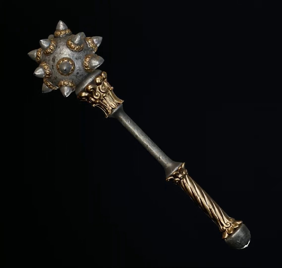 Golden Morgenstern Weapon Skin