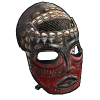 Tribe Warrior Mask Metal Facemask rust skin