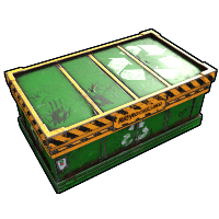 Reprocessing Box Large Wood Box rust skin