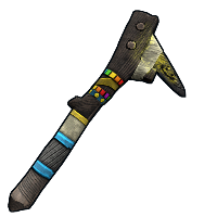 Two Faced Stone Pickaxe Rust Skin