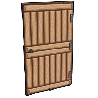 Pixel Wooden Door