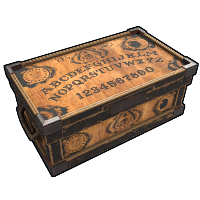 Spirit Board Box Large Wood Box rust skin