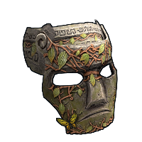 Forsaken Era Mask Metal Facemask rust skin