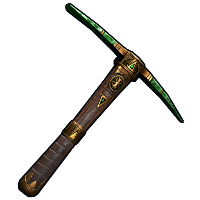 Emerald Relic Pick Axe Pickaxe rust skin