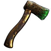 Emerald Relic Hatchet
