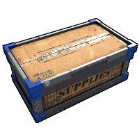 Supplies Box Large Wood Box rust skin