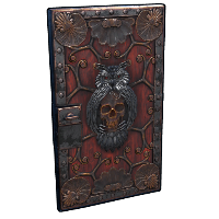 Wild Owl Door Sheet Metal Door rust skin