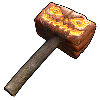 Pumpkin Hammer Hammer rust skin