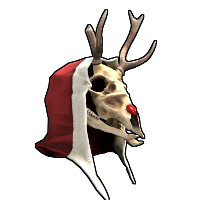 Rudolph Skull Mask Bone Helmet rust skin